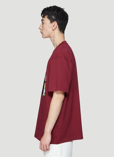 HPNX X LN-CC Collaboration T-Shirt HPNX HPNX X LN-CC Collaboration T-Shirt Burgundy hpn0338003