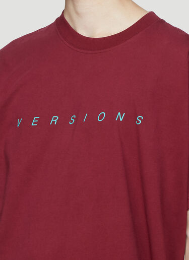 HPNX HPNX X LN-CC Collaboration T-Shirt Burgundy hpn0338004