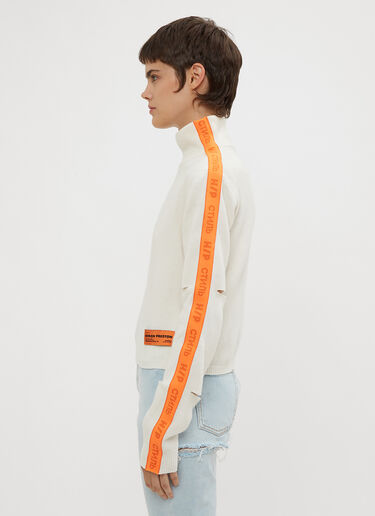 Cropped CTNMB Ribbed Turtle Neck Sweater Heron Preston Cropped CTNMB Ribbed Turtle Neck Sweater White hrp0234009
