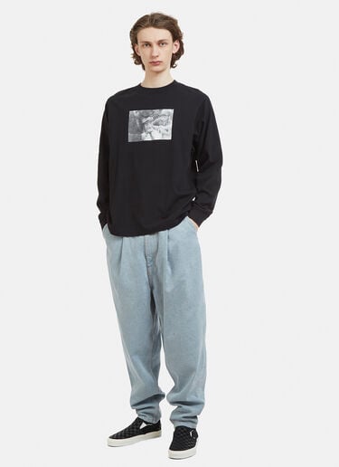 Long Sleeve Folklore Research Top Heresy Long Sleeve Folklore Research Top Black hrs0332003