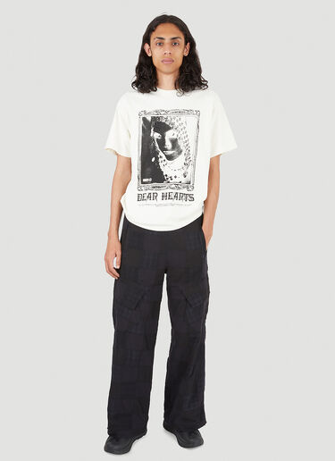 x LN-CC x Online Ceramics Dear Hearts T-Shirt HYMNE x LN-CC x Online Ceramics Dear Hearts T-Shirt White hym0146001