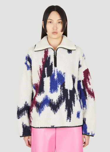Marner Fleece Jacket Isabel Marant Étoile Marner Fleece Jacket Beige ibe0247001