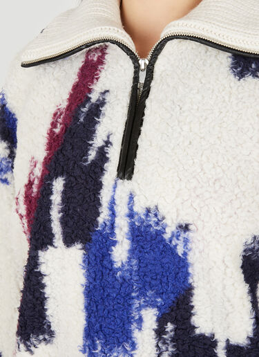 Marner Fleece Jacket Isabel Marant Étoile Marner Fleece Jacket Beige ibe0247001