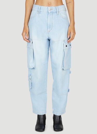 엘로르 카고 진 Isabel Marant 엘로르 카고 진 블루 ibm0253003