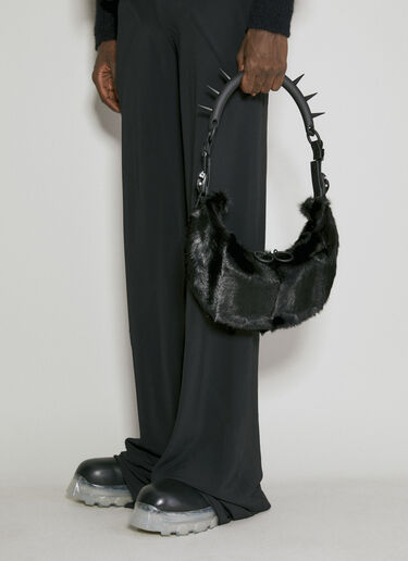 Half Moon Spike Shoulder Bag Innerraum Half Moon Spike Shoulder Bag Black inn0354004