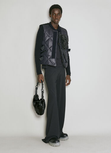 Half Moon Spike Shoulder Bag Innerraum Half Moon Spike Shoulder Bag Black inn0354004