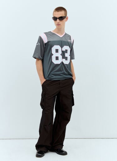 ICE & TECHNO Football T-Shirt Grey int0156006
