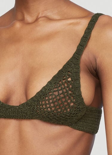 Explore Crochet Bra Isa Boulder Explore Crochet Bra Green isa0242009