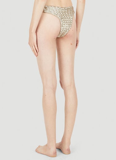 Weave Full Bikini Bottoms Isa Boulder Weave Full Bikini Bottoms Silver isa0248011
