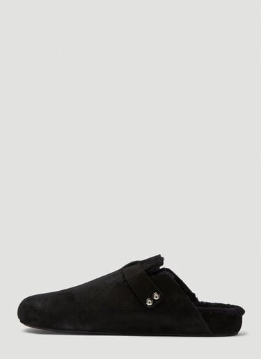 미르빈 시어링 뮬 Isabel Marant 미르빈 시어링 뮬 블랙 isb0149016