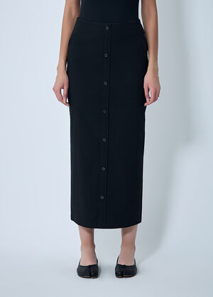 Issey Miyake Like Torso Like Skirt Black ism0262004