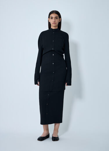 Like Torso Like Skirt Issey Miyake Like Torso Like Skirt Black ism0262004