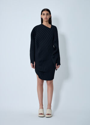 Issey Miyake Knit As If Top Red ism0262005