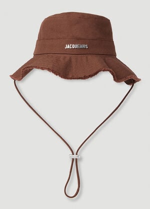 Jacquemus Le Bob Artichaut Hat Brown jac0151037