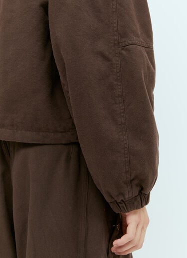 Jacquemus Le Blouson Trivela 工装夹克 棕色 jac0154002