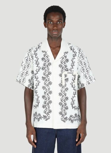 Jacquemus La Chemise Jean Shirt White jac0154005