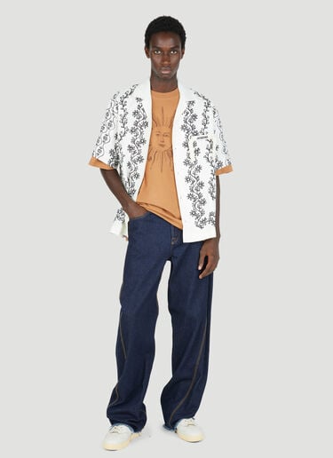 Jacquemus La Chemise Jean Shirt White jac0154005
