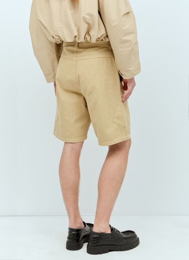 Le Short Marrone Jacquemus Le Short Marrone Beige jac0156004