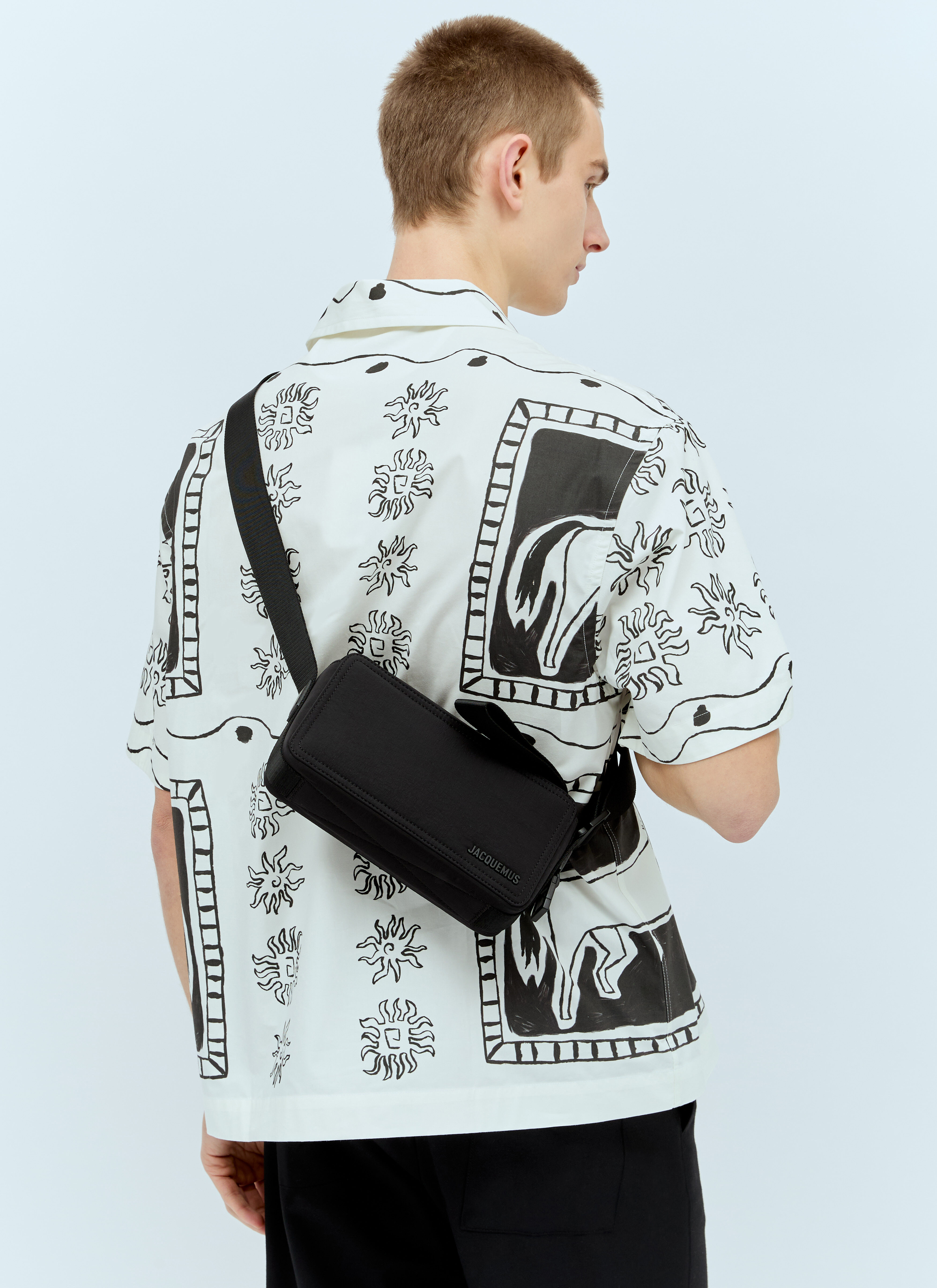 JACQUEMUS【関税込み】The horizontal Cuerda クロスボディ Jacquemus - LE CUERDA HORIZONTAL BAG BLACK – LE LABO STORE
