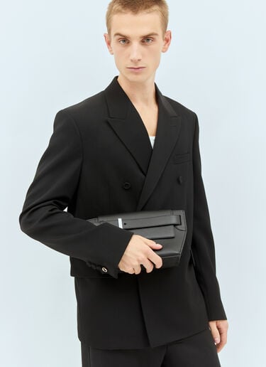Capri Messenger Shoulder Bag Jacquemus Capri Messenger Shoulder Bag Black jac0158034