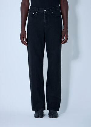Jacquemus Le De-Nimes Droit Jeans Black jac0162006