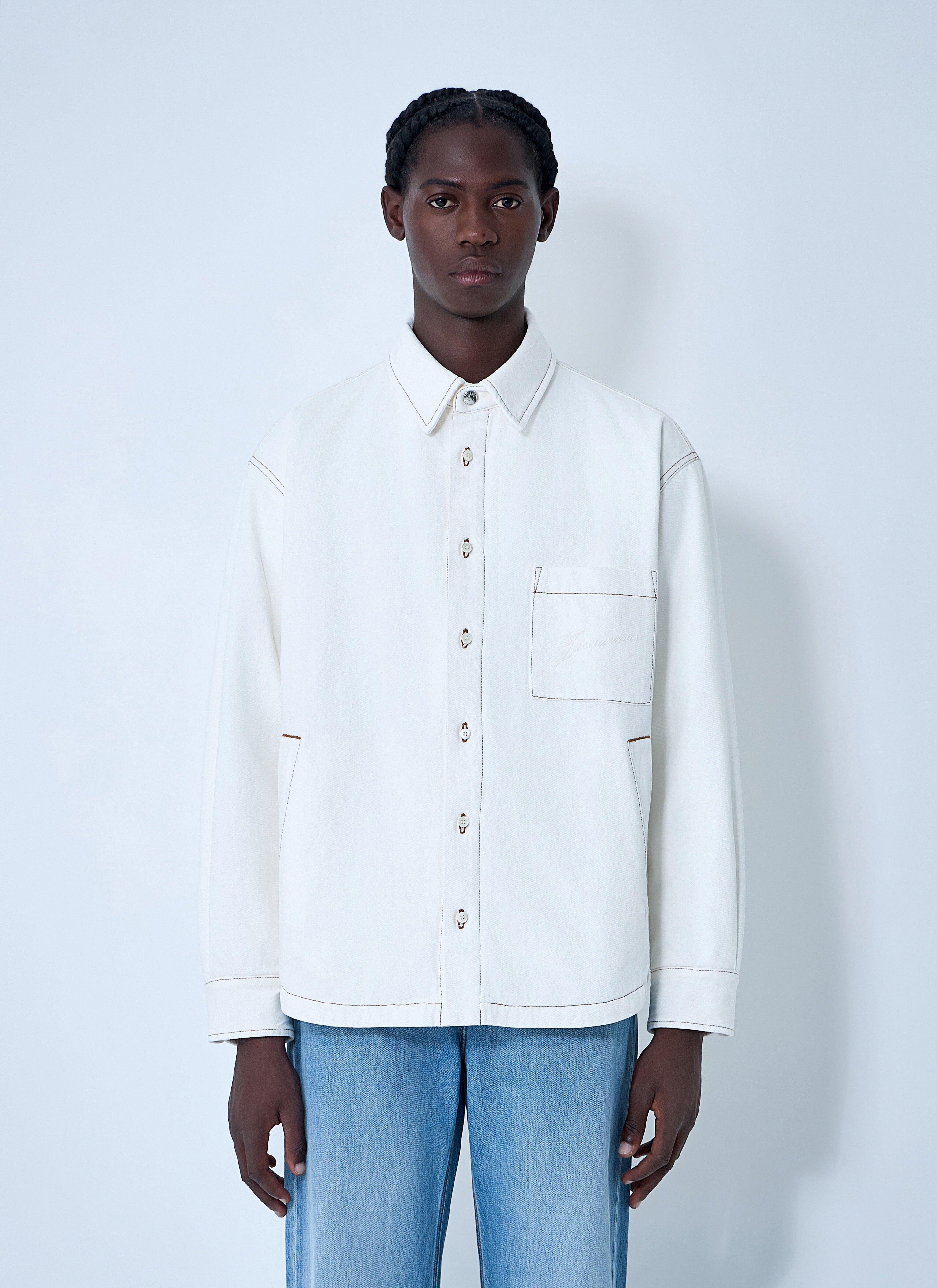 JACQUEMUS 半袖シャツワイシャツ M 210.jpg