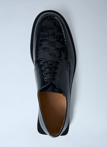 Les Derbies Tressees Shoes Jacquemus Les Derbies Tressees Shoes Black jac0162029