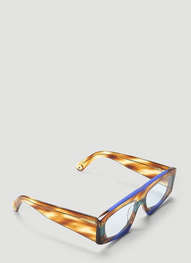 Les Lunettes Soleil Sunglasses Jacquemus Les Lunettes Soleil Sunglasses Blue jac0240026