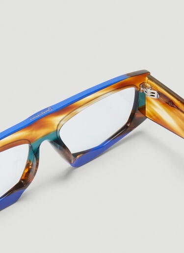 Les Lunettes Soleil Sunglasses Jacquemus Les Lunettes Soleil Sunglasses Blue jac0240026
