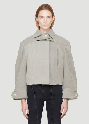 Jacquemus La Veste Albi Jacket Brown jac0242002