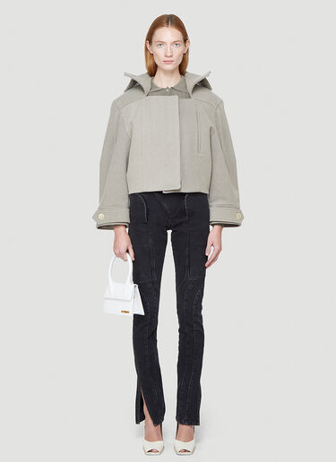 La Veste Albi Jacket Jacquemus La Veste Albi Jacket Brown jac0242002
