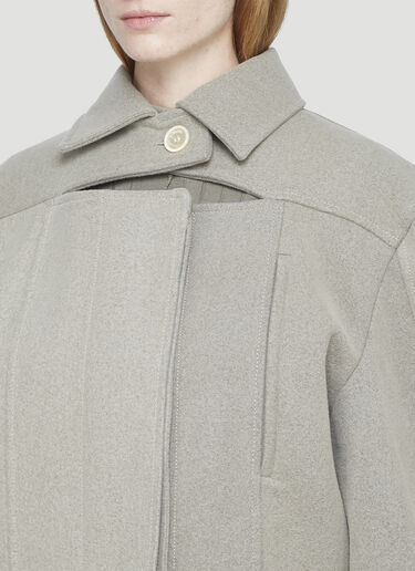 La Veste Albi Jacket Jacquemus La Veste Albi Jacket Brown jac0242002