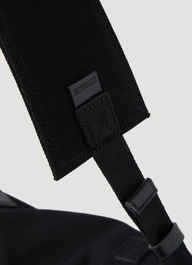Jacquemus 르 색 아 린지 위켄드 백 블랙 jac0248052