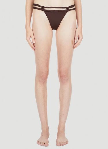 르 바 드 마이요 소피오 비키니 바텀 Jacquemus 르 바 드 마이요 소피오 비키니 바텀 브라운 jac0250174