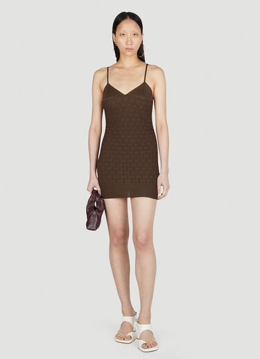 La Robe Maille Tecido 连衣裙 Jacquemus La Robe Maille Tecido 连衣裙 棕色 jac0251041