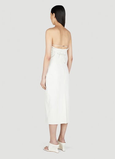 라 로브 비키니 드레스 Jacquemus 라 로브 비키니 드레스 화이트 jac0251045