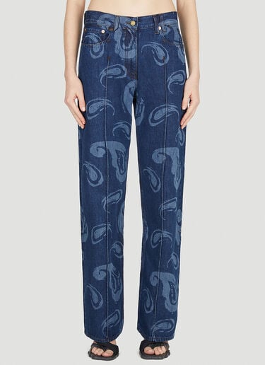 Le De Nimes Bordado 牛仔裤 Jacquemus Le De Nimes Bordado 牛仔裤 牛仔蓝 jac0251047