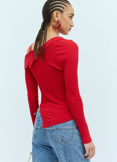 라 마유 콜린 카디건 Jacquemus 라 마유 콜린 카디건 레드 jac0254033