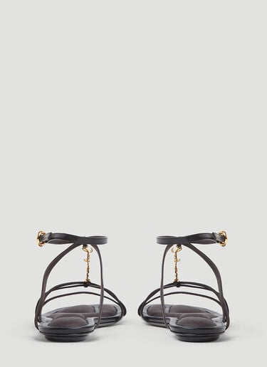 Les Sandales Pralu 凉鞋 Jacquemus Les Sandales Pralu 凉鞋 黑色 jac0254050