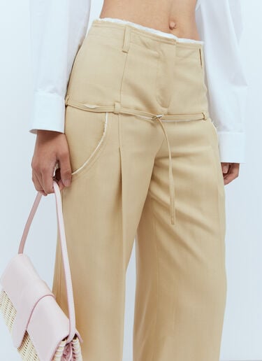 르 판탈롱 크리올로 팬츠 Jacquemus 르 판탈롱 크리올로 팬츠 베이지 jac0254116