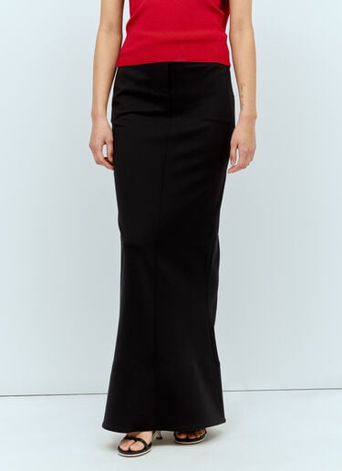 La Jupe Escala 中长半身裙 Jacquemus La Jupe Escala 中长半身裙 黑色 jac0256007