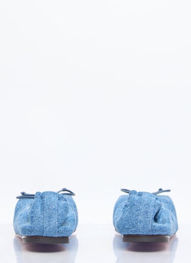 Jacquemus Les Ballerines Flats Blue jac0258024