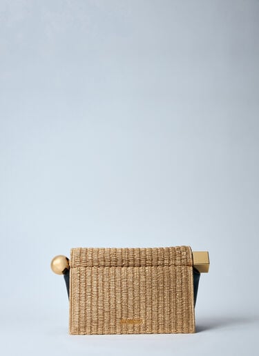 라 포셰트 롱 카레 클러치 Jacquemus 라 포셰트 롱 카레 클러치 베이지 jac0260027
