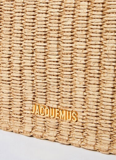 라 포셰트 롱 카레 클러치 Jacquemus 라 포셰트 롱 카레 클러치 베이지 jac0260027