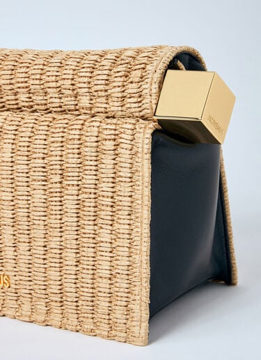 라 포셰트 롱 카레 클러치 Jacquemus 라 포셰트 롱 카레 클러치 베이지 jac0260027