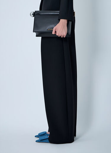 Jacquemus La Pochette Rond Carré Clutch Black jac0260054