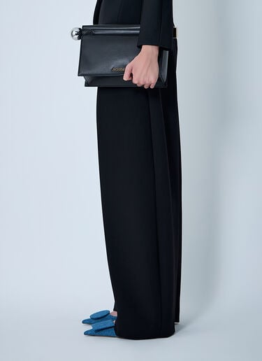 La Pochette Rond Carré Clutch Jacquemus La Pochette Rond Carré Clutch Black jac0260054