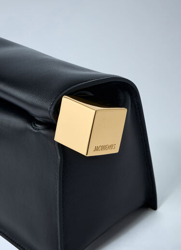 Jacquemus La Pochette Rond Carré Clutch Black jac0260054