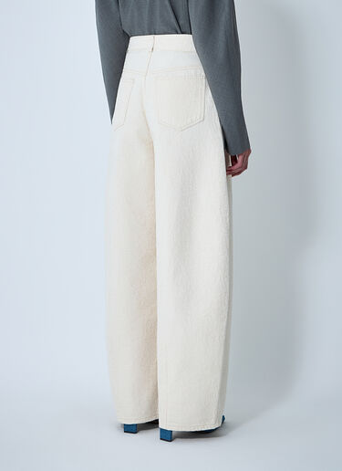 Le De-Nimes Ovalo Jeans Jacquemus Le De-Nimes Ovalo Jeans White jac0262005