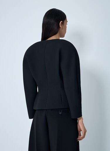Jacquemus La Petite Veste Ovalo jacket Black jac0262012